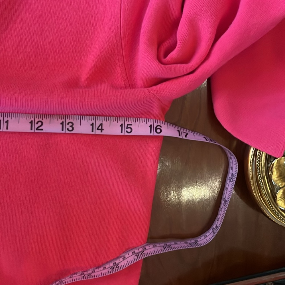 Banana Republic Pink Knit Handkerchief Sleeve Dress - Picture 11 of 15